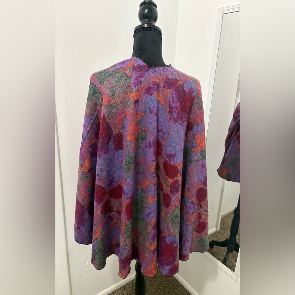 Rapti 100% Cashmere Reversible Loop Shawl. NWOT - Picture 7 of 8